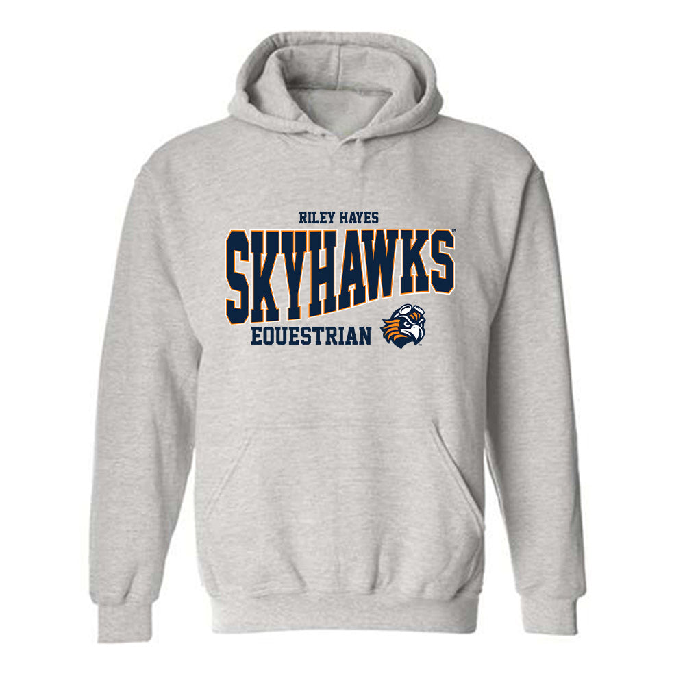 UT Martin - NCAA Equestrian : Riley Hayes - Classic Fashion Shersey Hooded Sweatshirt-0