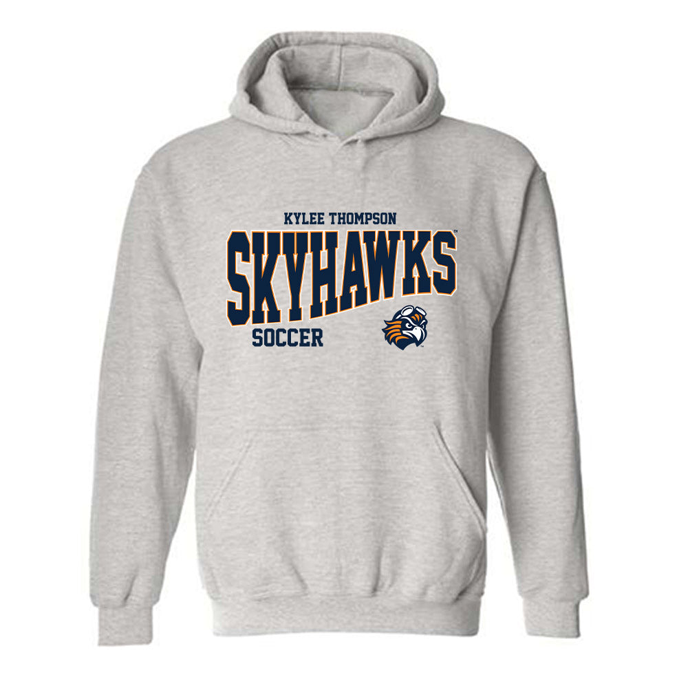 UT Martin - NCAA Women's Soccer : Kylee Thompson - Classic Fashion Shersey Hooded Sweatshirt-0