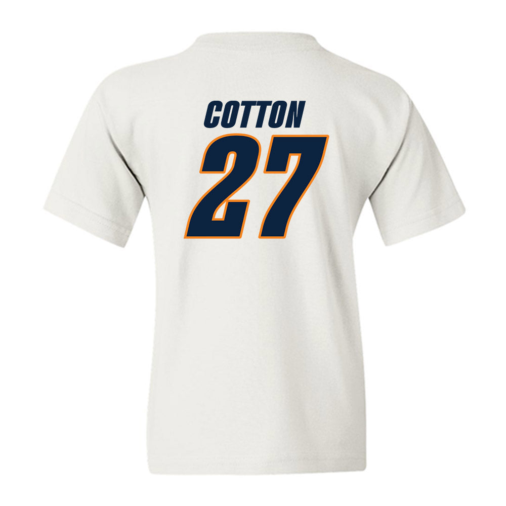 UT Martin - NCAA Football : Trey Cotton - Classic Shersey Youth T-Shirt-1