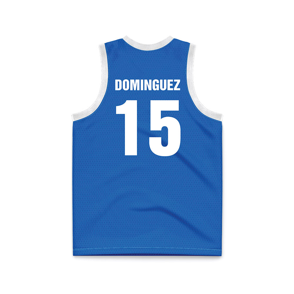 MTSU - NCAA Women's Basketball : Nicole Dominguez - Blue Basketball Jersey-1