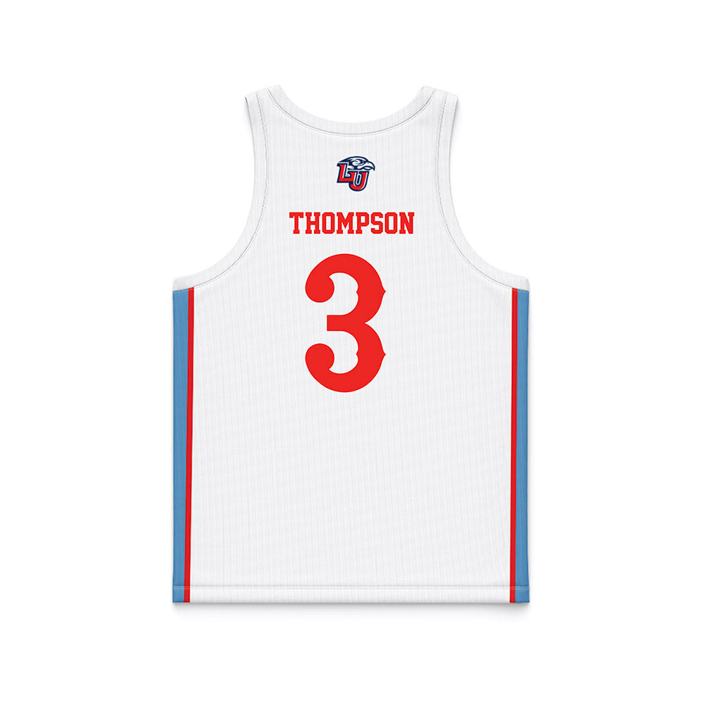 Liberty - NCAA Women's Basketball : JaKayla Thompson - White Basketball Jersey-1