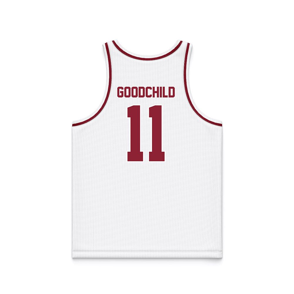 SCU - NCAA Women's Basketball : Alana Goodchild - Black Basketball Jersey-1