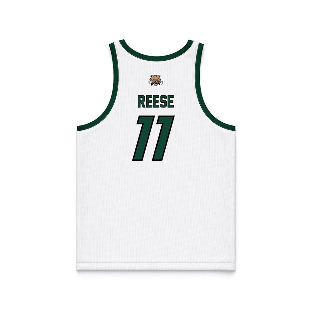 Ohio - NCAA Men's Basketball : Carter Reese - White Basketball Jersey-1