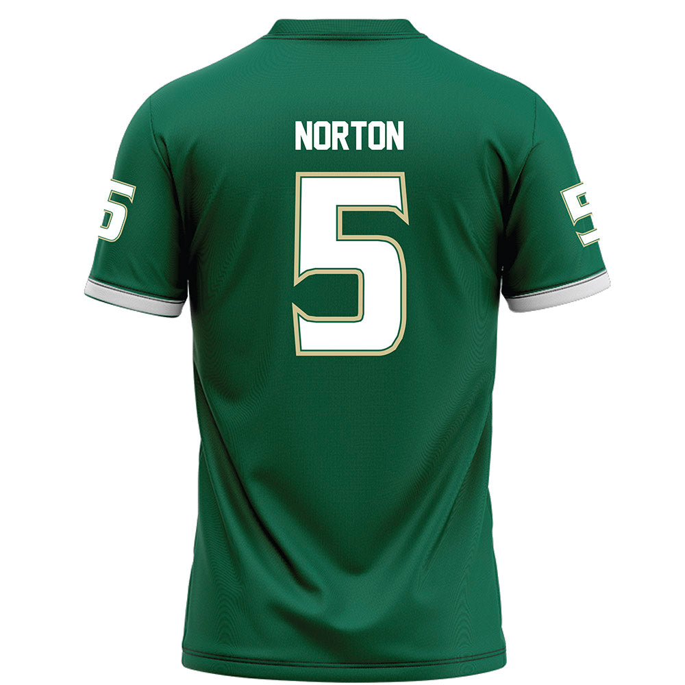 USF - NCAA Football : Cartevious Norton - Green Football Jersey-1