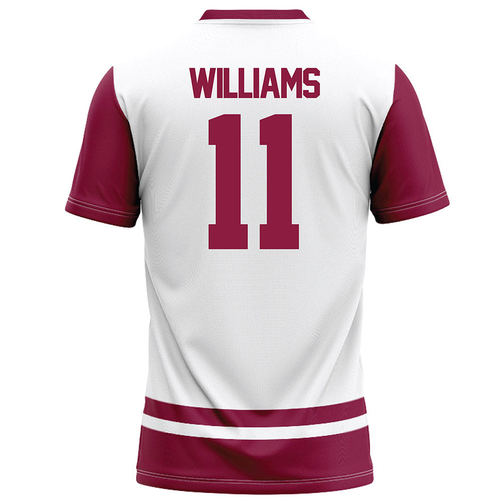 NMSU - NCAA Football : AJ Williams - White Football Jersey-1
