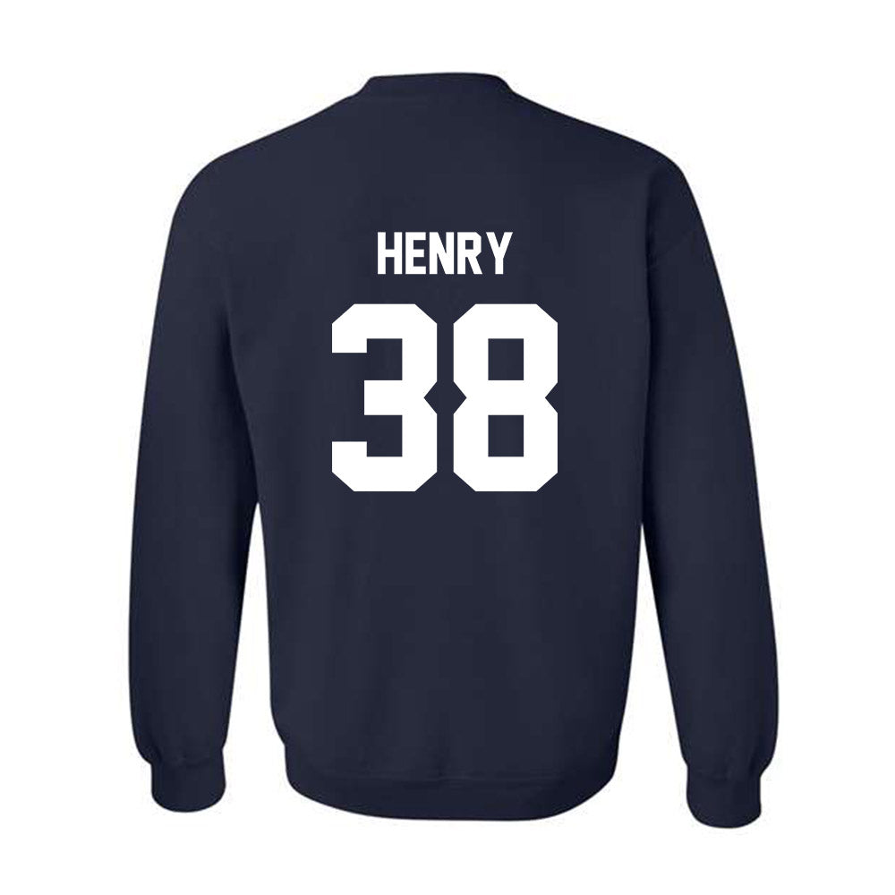 AU - NCAA Baseball : Will Henry - Classic Fashion Shersey Crewneck Sweatshirt-1