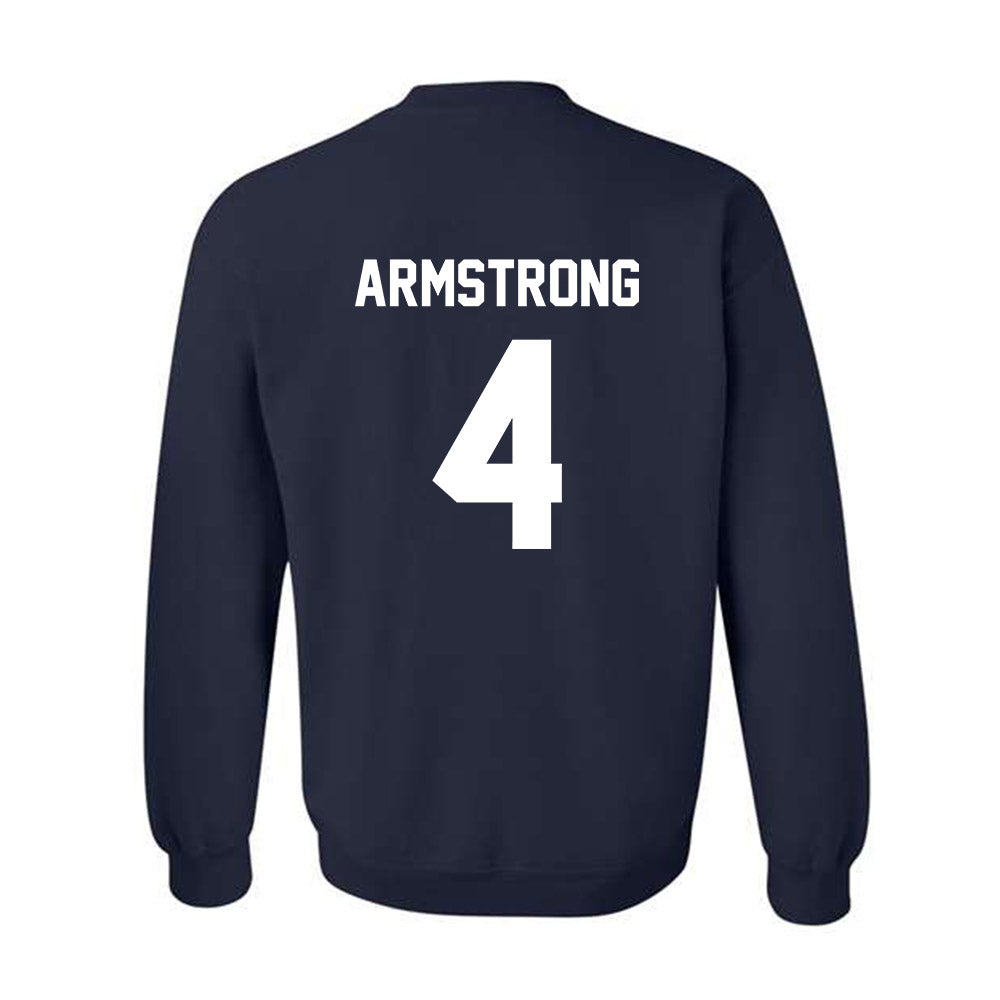 AU - NCAA Men's Basketball : Cj Armstrong - Classic Fashion Shersey Crewneck Sweatshirt-1