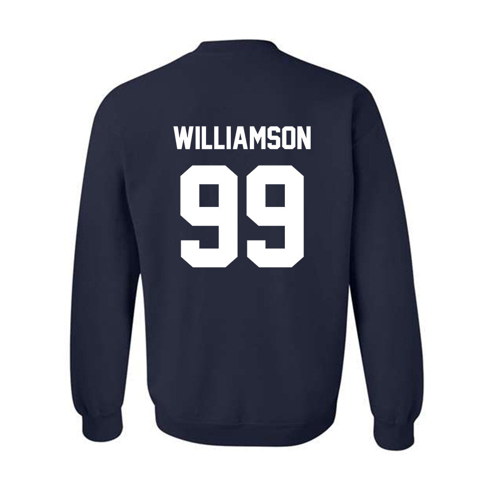 AU - NCAA Football : Khadin Williamson - Classic Fashion Shersey Crewneck Sweatshirt-1