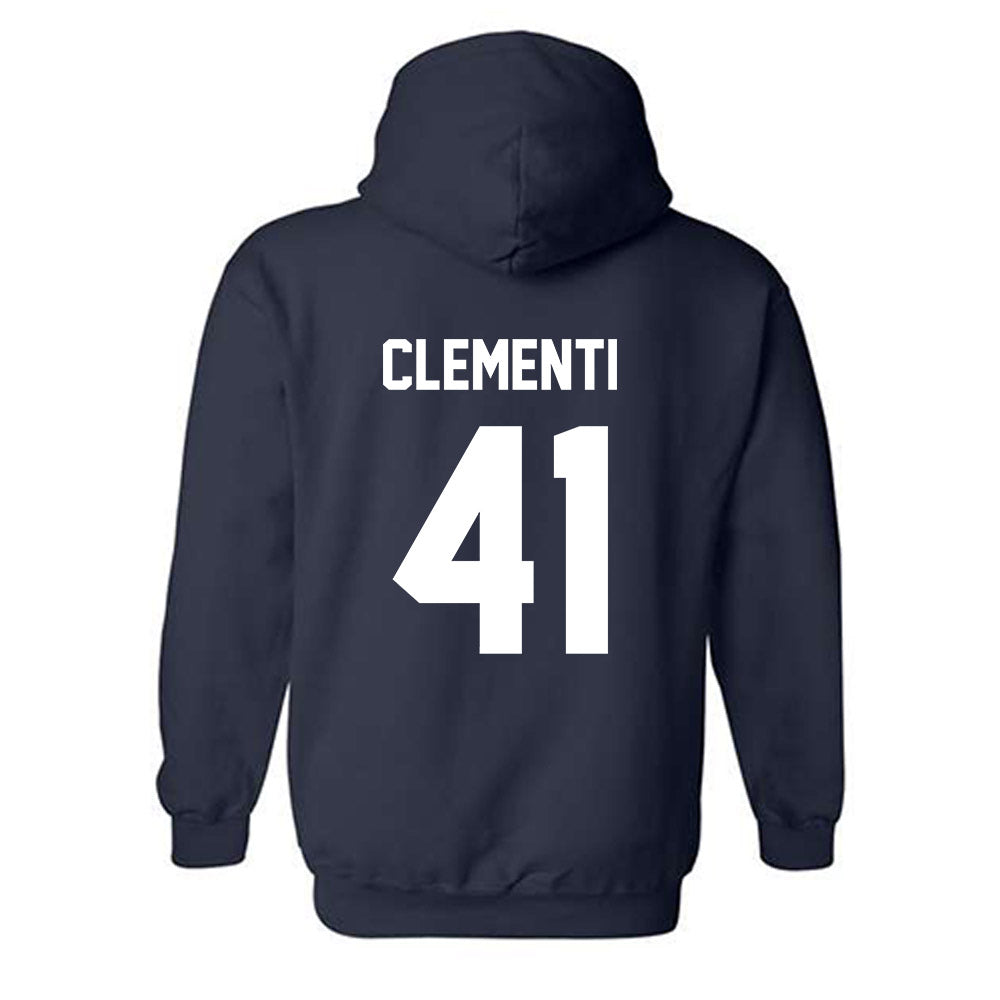 AU - NCAA Baseball : Ryan Clementi - Classic Fashion Shersey Hooded Sweatshirt