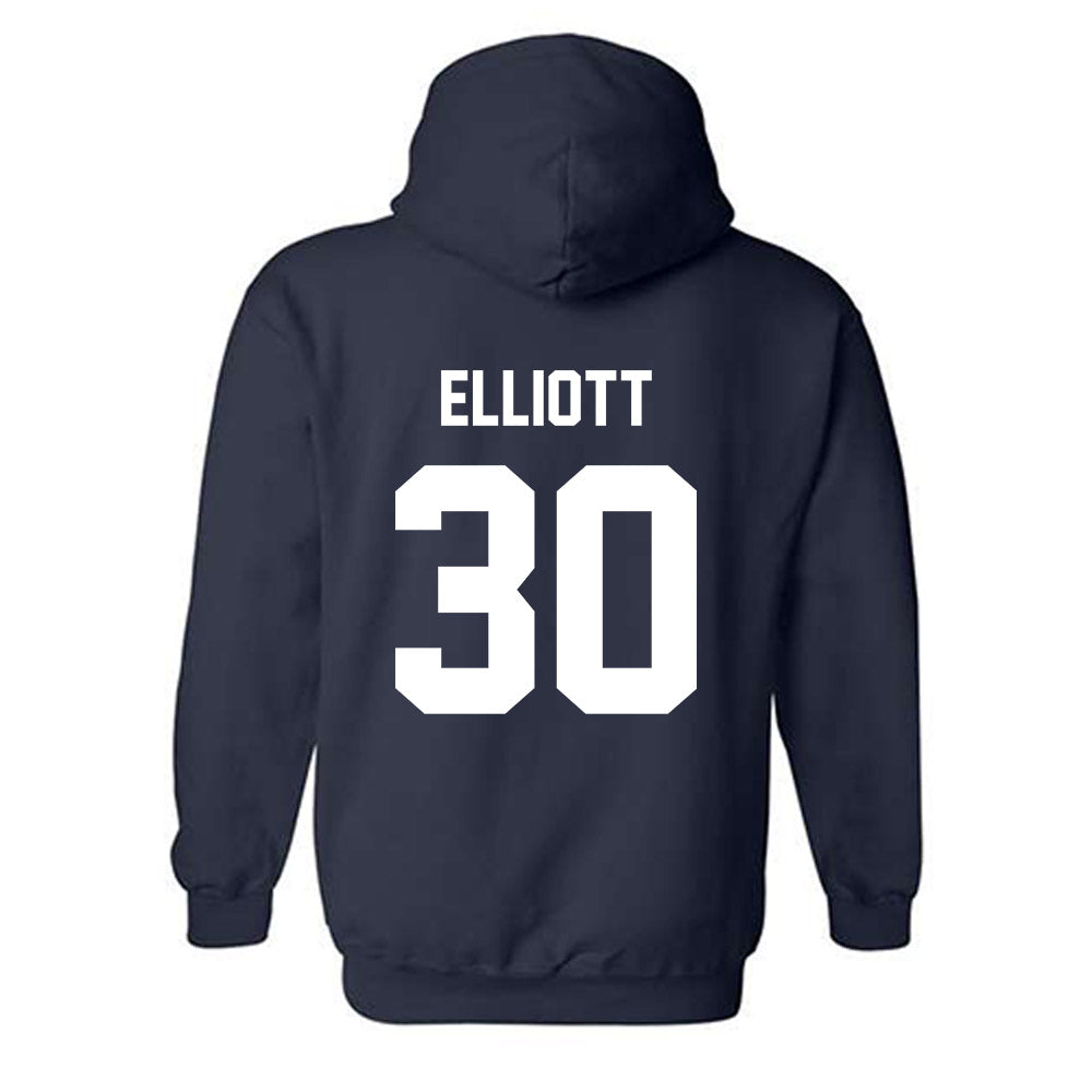 AU - NCAA Women's Basketball : Maliyah Elliott - Classic Fashion Shersey Hooded Sweatshirt-1