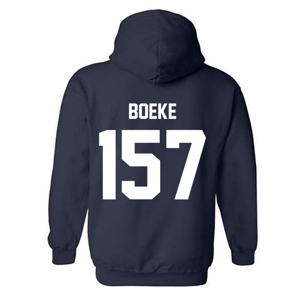 AU - NCAA Wrestling : Kyle Boeke - Classic Fashion Shersey Hooded Sweatshirt-1