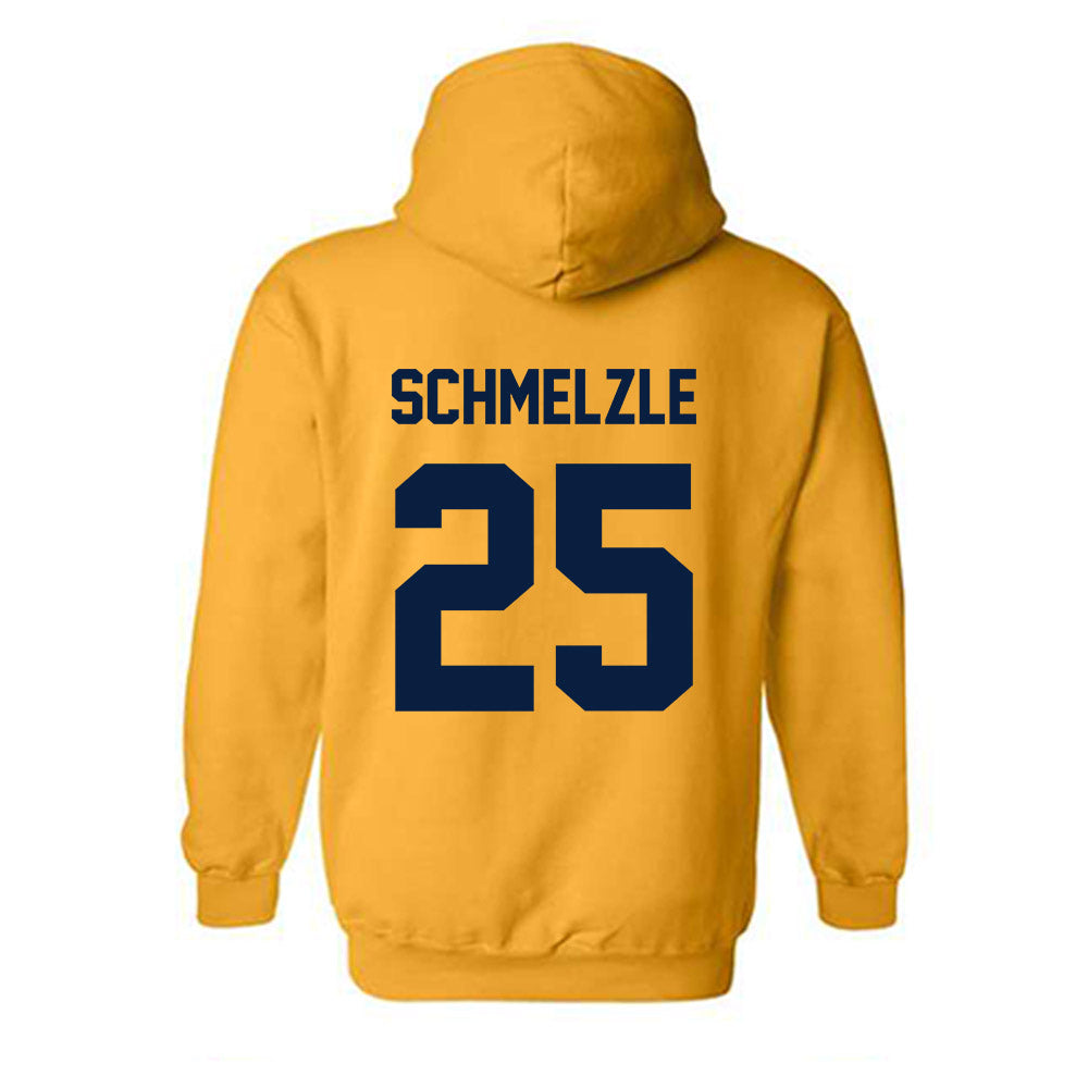 AU - NCAA Baseball : Cal Schmelzle - Classic Fashion Shersey Hooded Sweatshirt-1