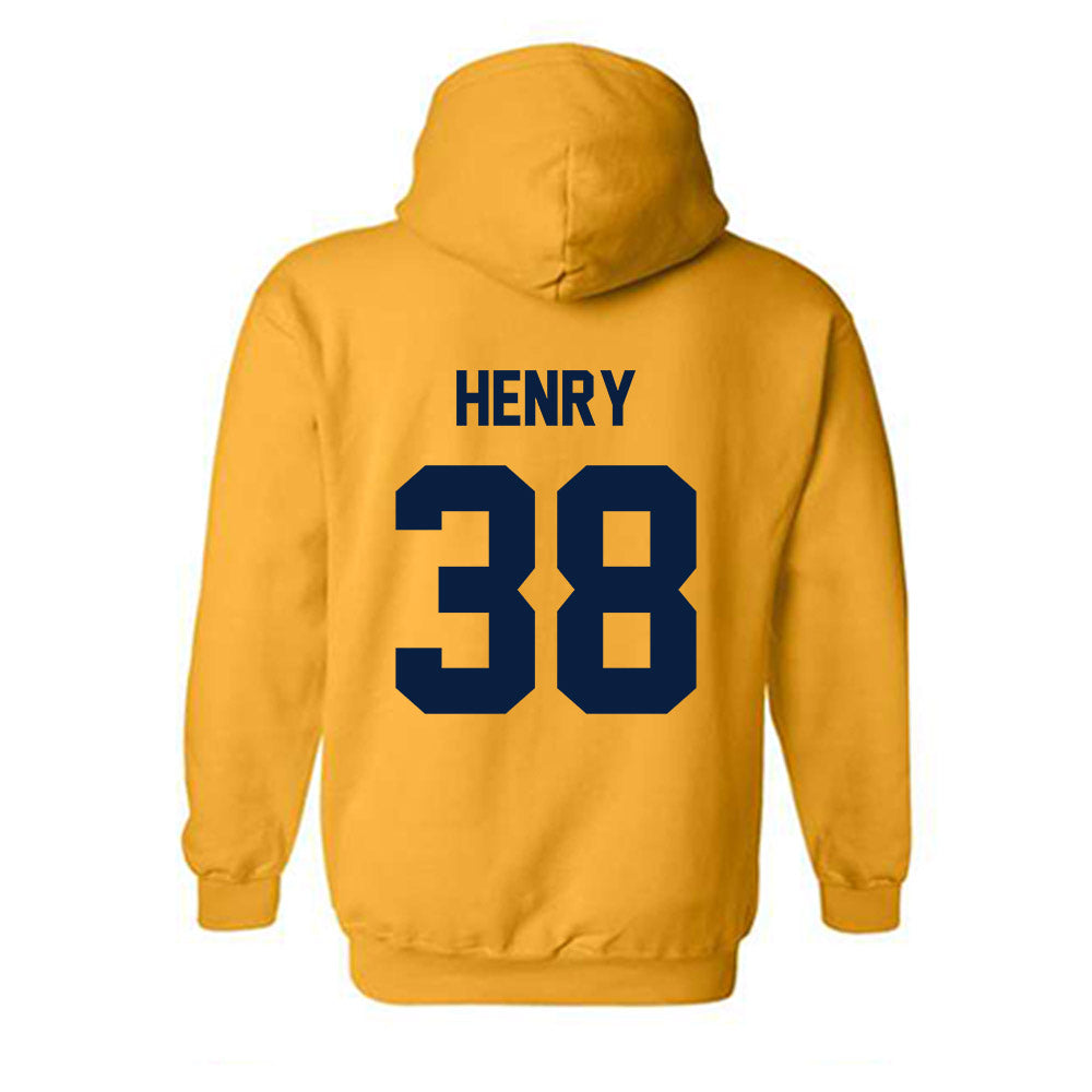 AU - NCAA Baseball : Will Henry - Classic Fashion Shersey Hooded Sweatshirt-1