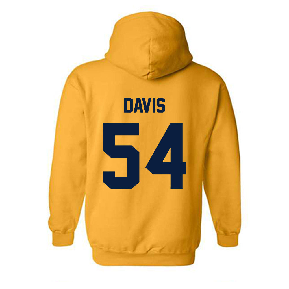 AU - NCAA Football : Kaleb Davis - Classic Fashion Shersey Hooded Sweatshirt-1