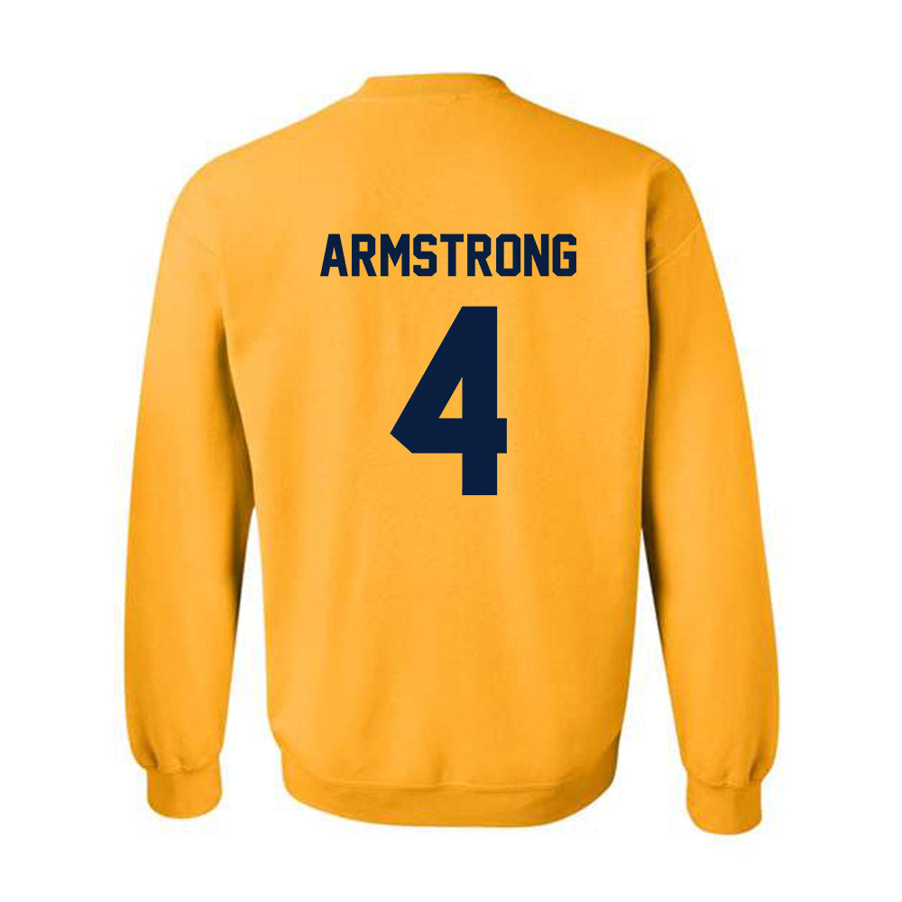 AU - NCAA Men's Basketball : Cj Armstrong - Classic Fashion Shersey Crewneck Sweatshirt-1
