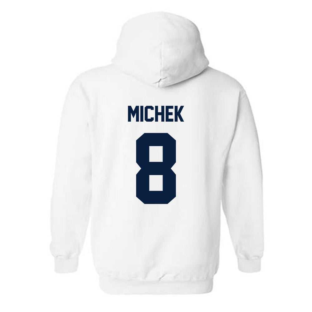 AU - NCAA Baseball : Ashton Michek - Classic Fashion Shersey Hooded Sweatshirt
