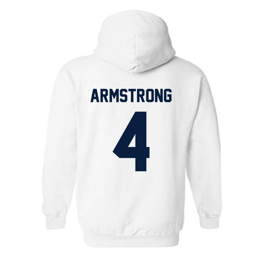 AU - NCAA Men's Basketball : Cj Armstrong - Classic Shersey Hooded Sweatshirt-1