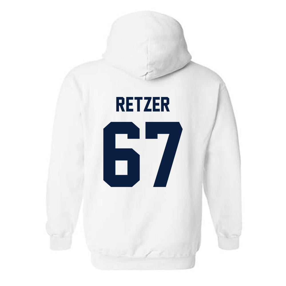 AU - NCAA Football : Ryan Retzer - Classic Shersey Hooded Sweatshirt-1