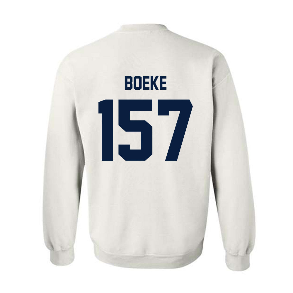 AU - NCAA Wrestling : Kyle Boeke - Classic Shersey Crewneck Sweatshirt-1
