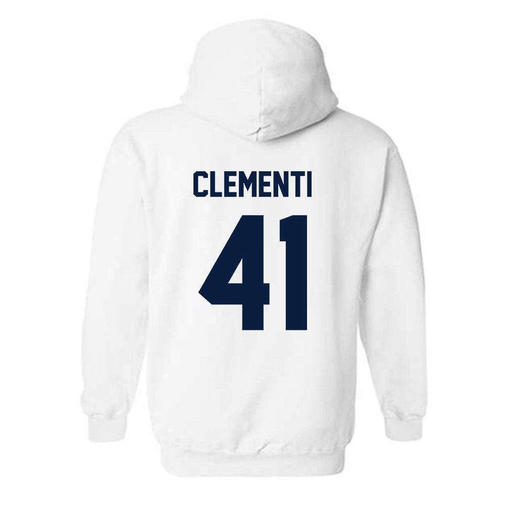 AU - NCAA Baseball : Ryan Clementi - Classic Fashion Shersey Hooded Sweatshirt