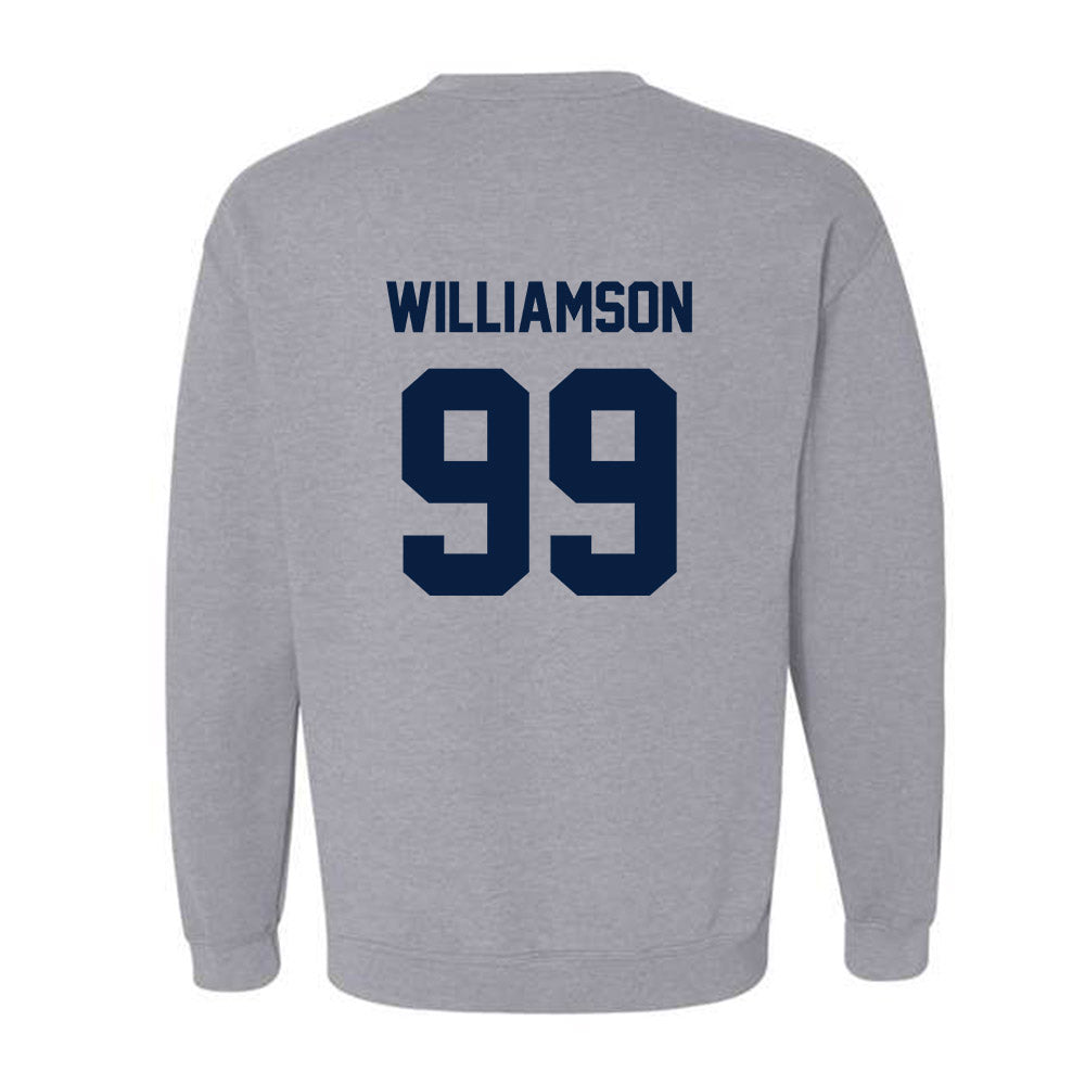 AU - NCAA Football : Khadin Williamson - Classic Fashion Shersey Crewneck Sweatshirt-1