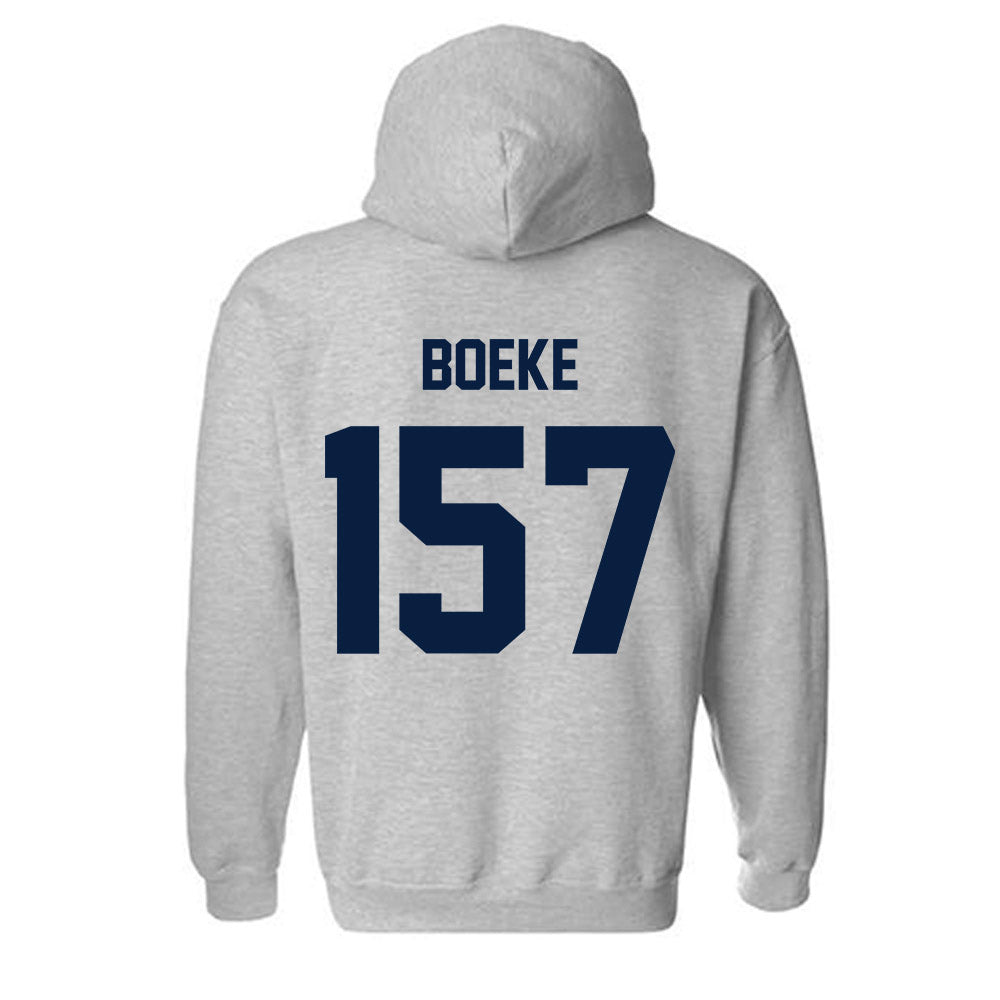 AU - NCAA Wrestling : Kyle Boeke - Classic Fashion Shersey Hooded Sweatshirt-1
