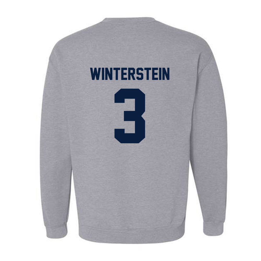 AU - NCAA Baseball : Trevor Winterstein - Classic Fashion Shersey Crewneck Sweatshirt