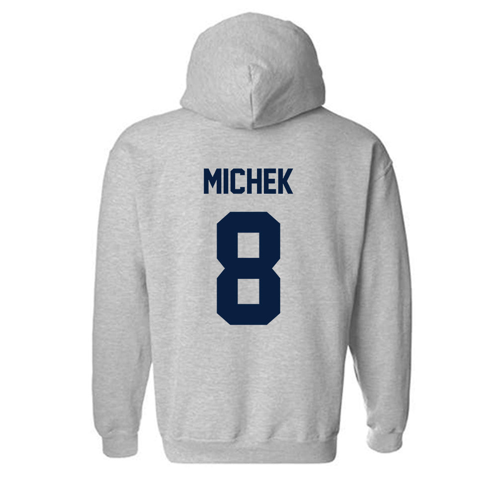 AU - NCAA Baseball : Ashton Michek - Classic Fashion Shersey Hooded Sweatshirt