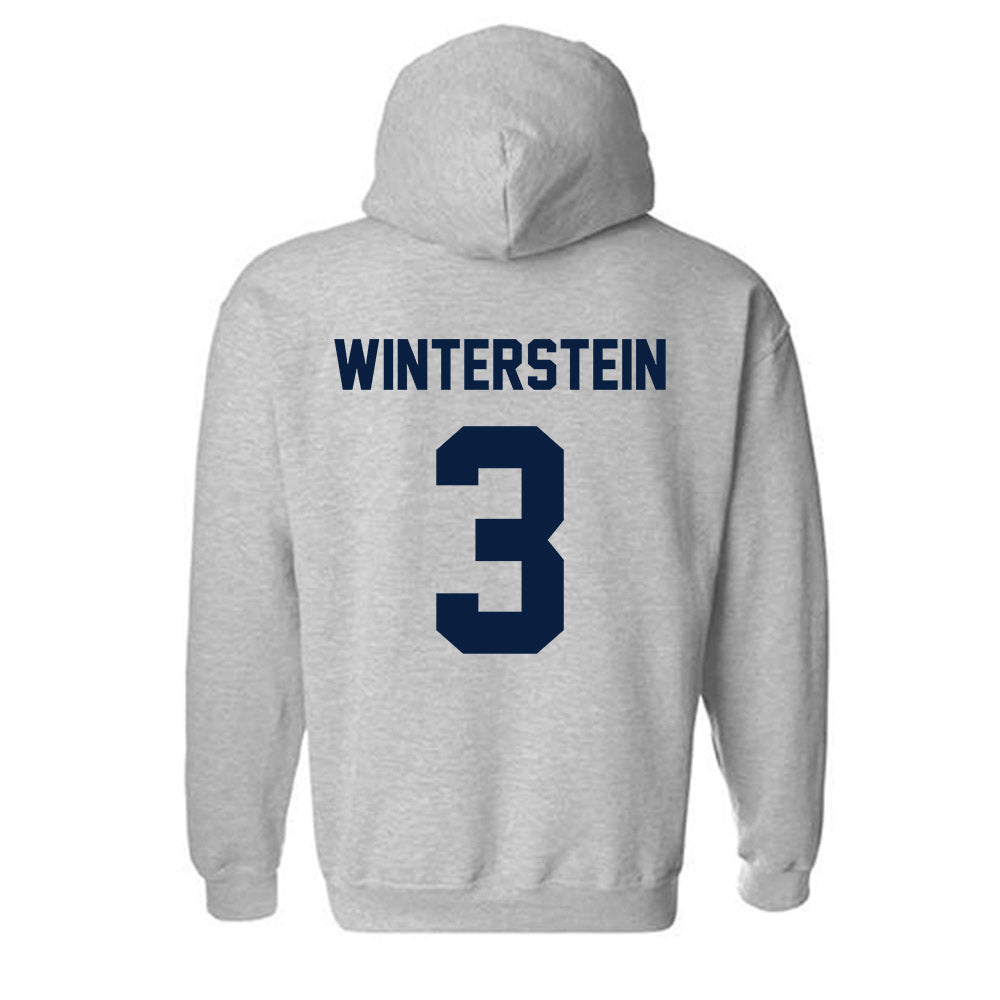 AU - NCAA Baseball : Trevor Winterstein - Classic Fashion Shersey Hooded Sweatshirt