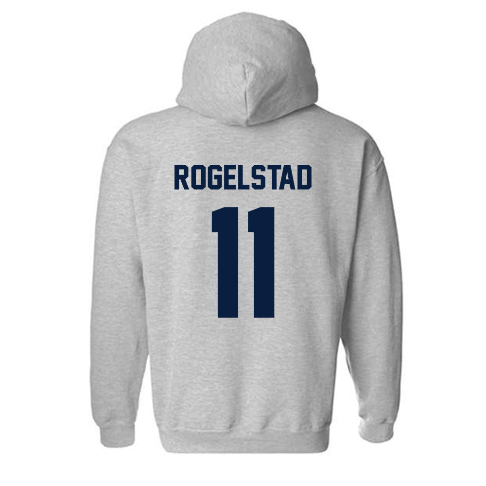 AU - NCAA Football : Liam Rogelstad - Classic Fashion Shersey Hooded Sweatshirt-1
