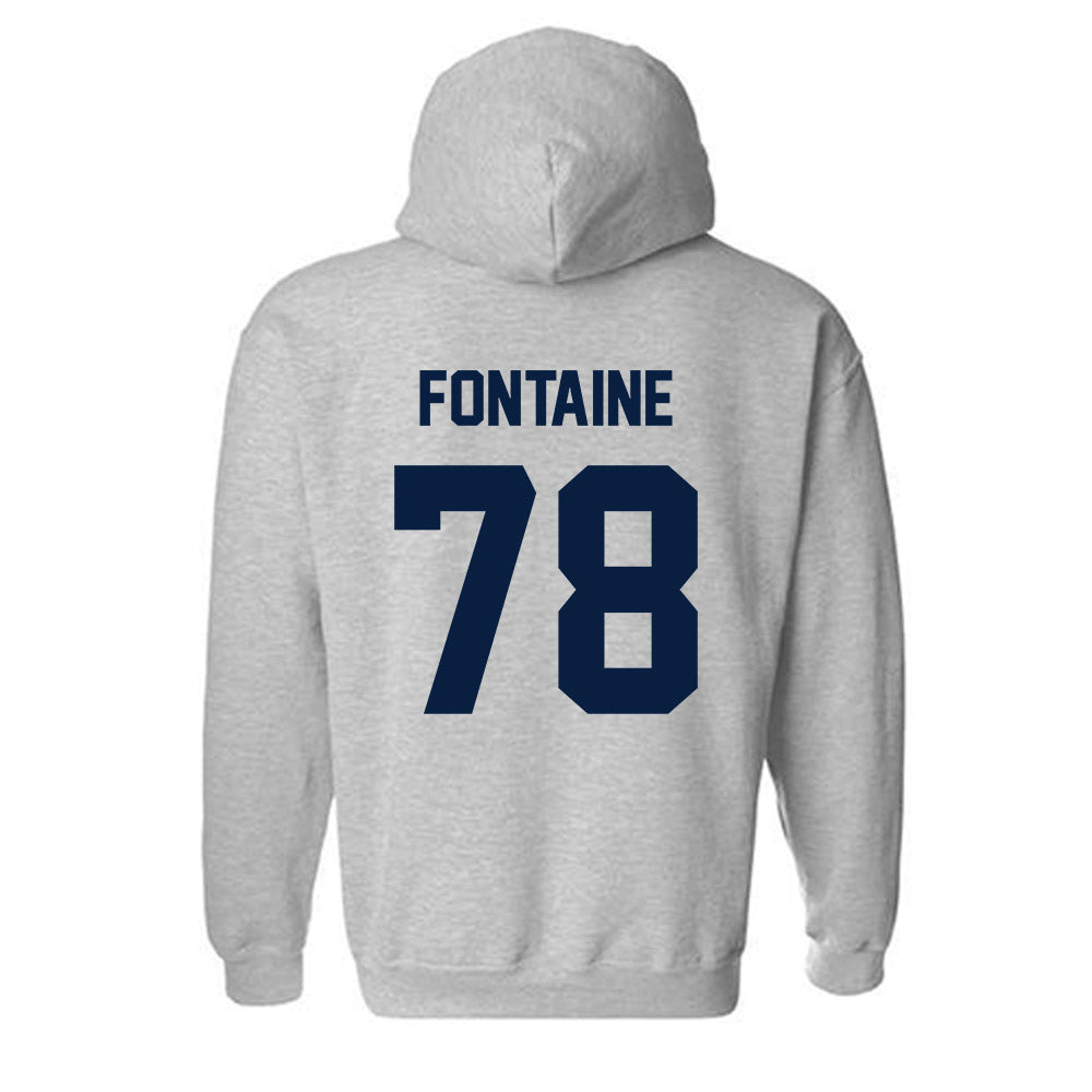 AU - NCAA Football : Parker Fontaine - Classic Fashion Shersey Hooded Sweatshirt-1