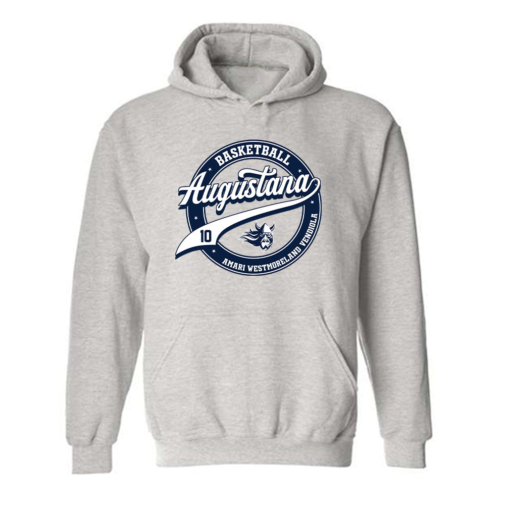 AU - NCAA Men's Basketball : Amari Westmoreland-Vendiola - Classic Fashion Shersey Hooded Sweatshirt-0