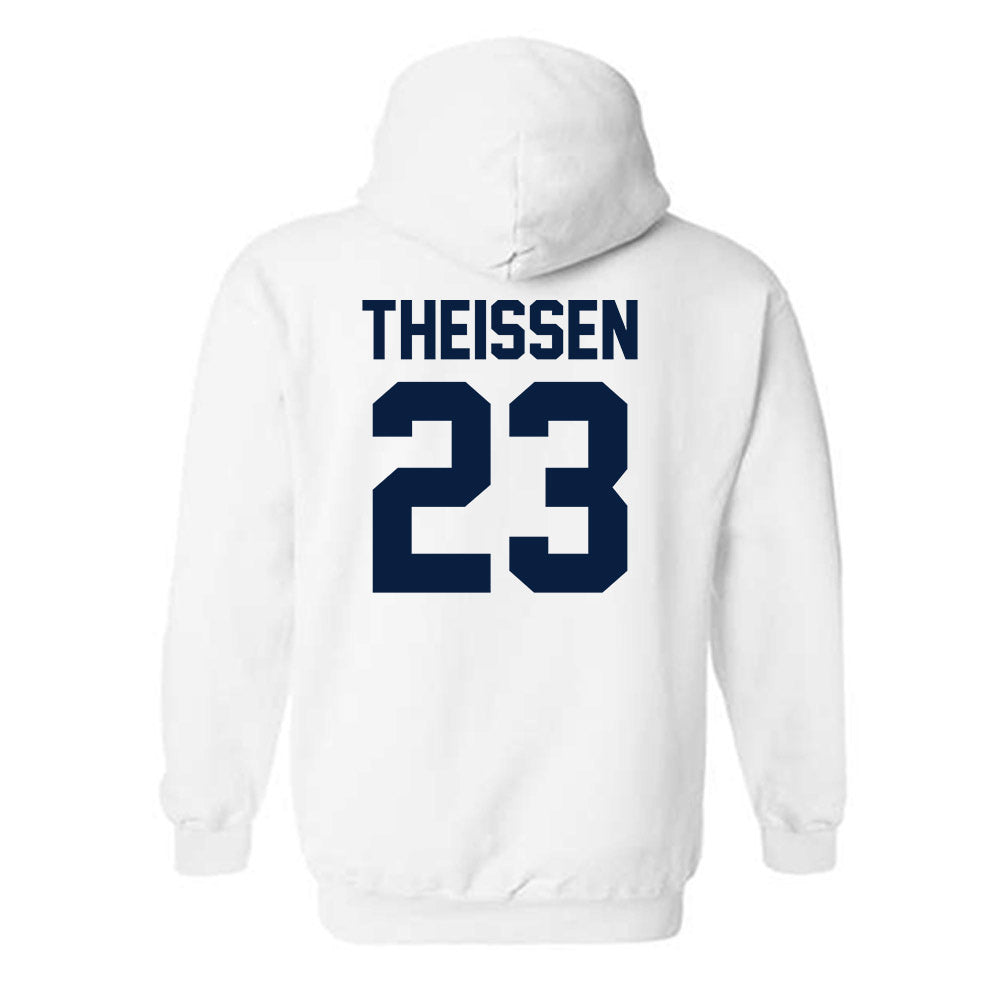 AU - NCAA Men's Ice Hockey : Carter Theissen - Classic Fashion Shersey Hooded Sweatshirt-1