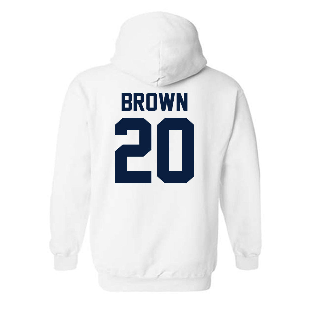 AU - NCAA Football : Dante Brown - Classic Fashion Shersey Hooded Sweatshirt-1