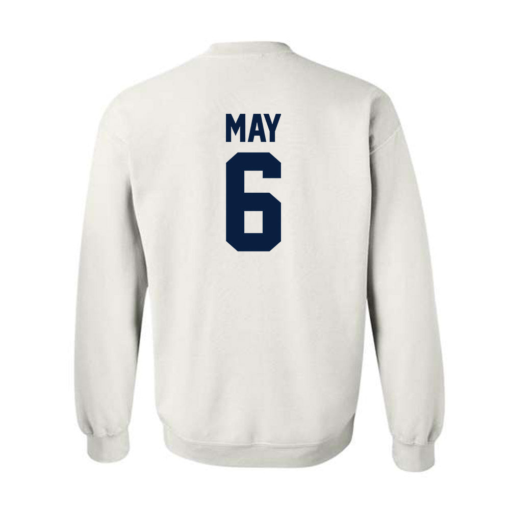 AU - NCAA Football : Neal May - Classic Fashion Shersey Crewneck Sweatshirt-1