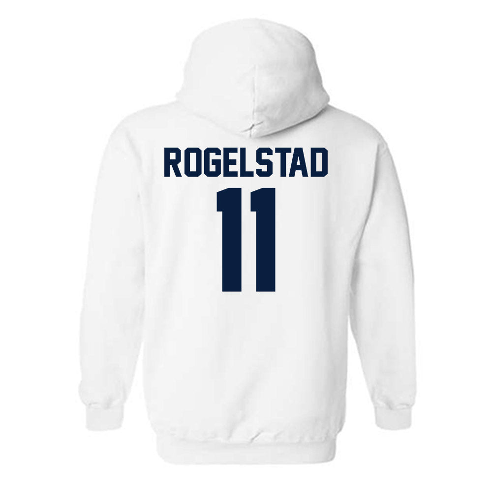AU - NCAA Football : Liam Rogelstad - Classic Fashion Shersey Hooded Sweatshirt-1