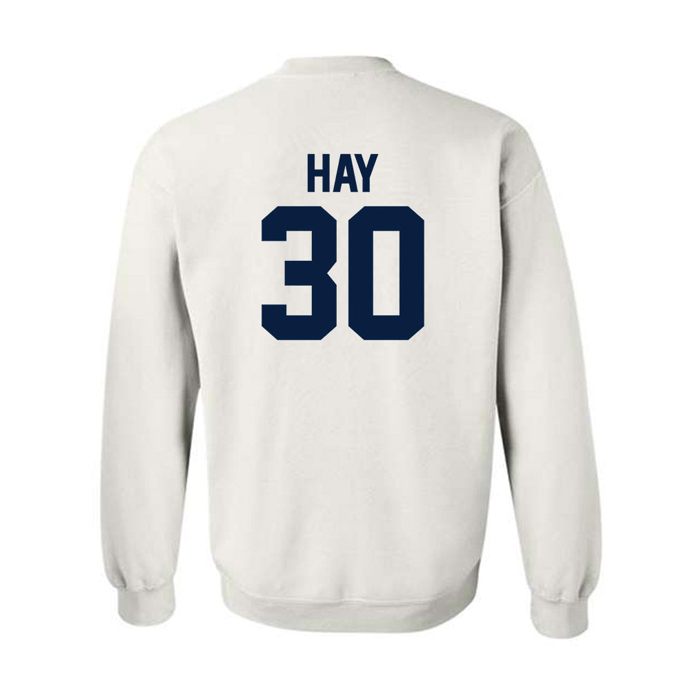 AU - NCAA Men's Ice Hockey : Kolby Hay - Classic Fashion Shersey Crewneck Sweatshirt-1