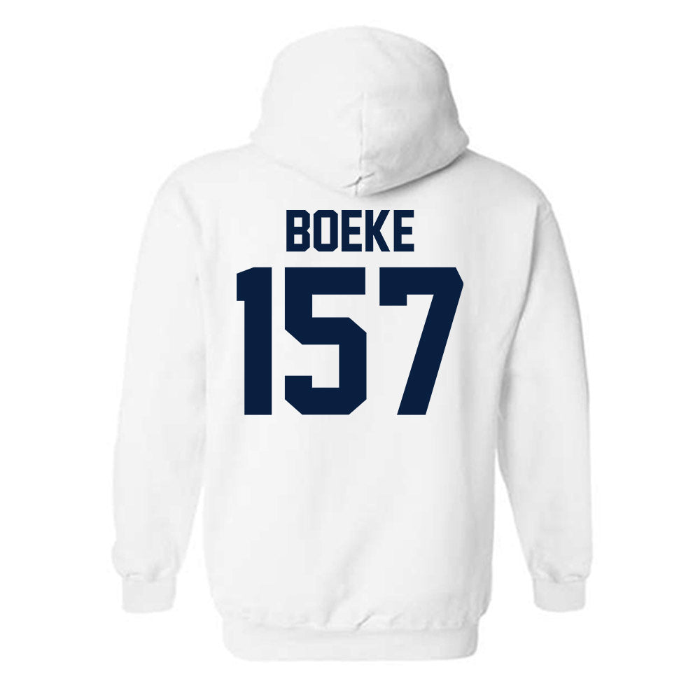 AU - NCAA Wrestling : Kyle Boeke - Classic Fashion Shersey Hooded Sweatshirt-1