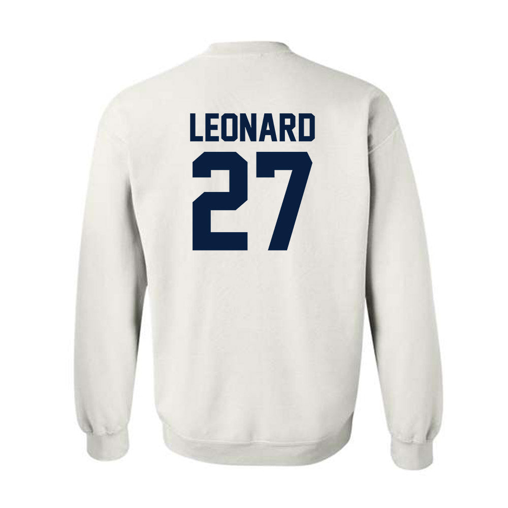 AU - NCAA Football : Logan Leonard - Classic Fashion Shersey Crewneck Sweatshirt