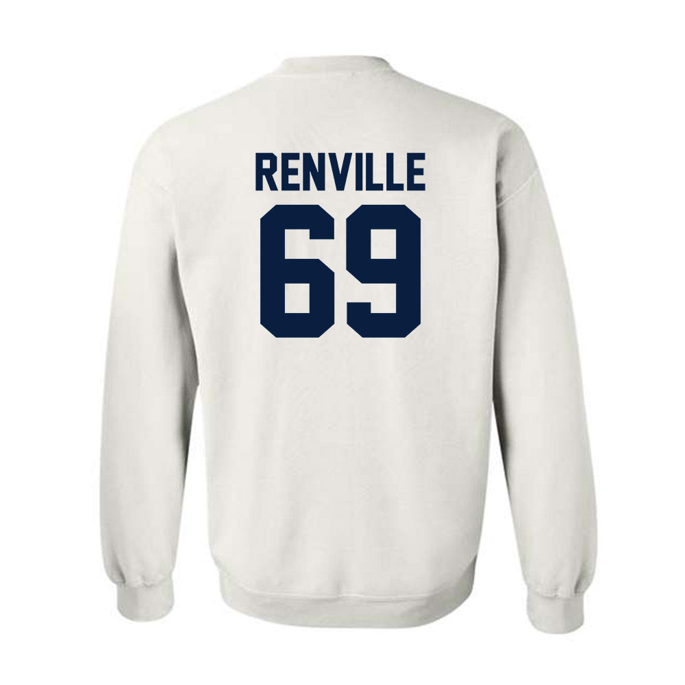 AU - NCAA Football : Elliott Renville - Classic Fashion Shersey Crewneck Sweatshirt-1