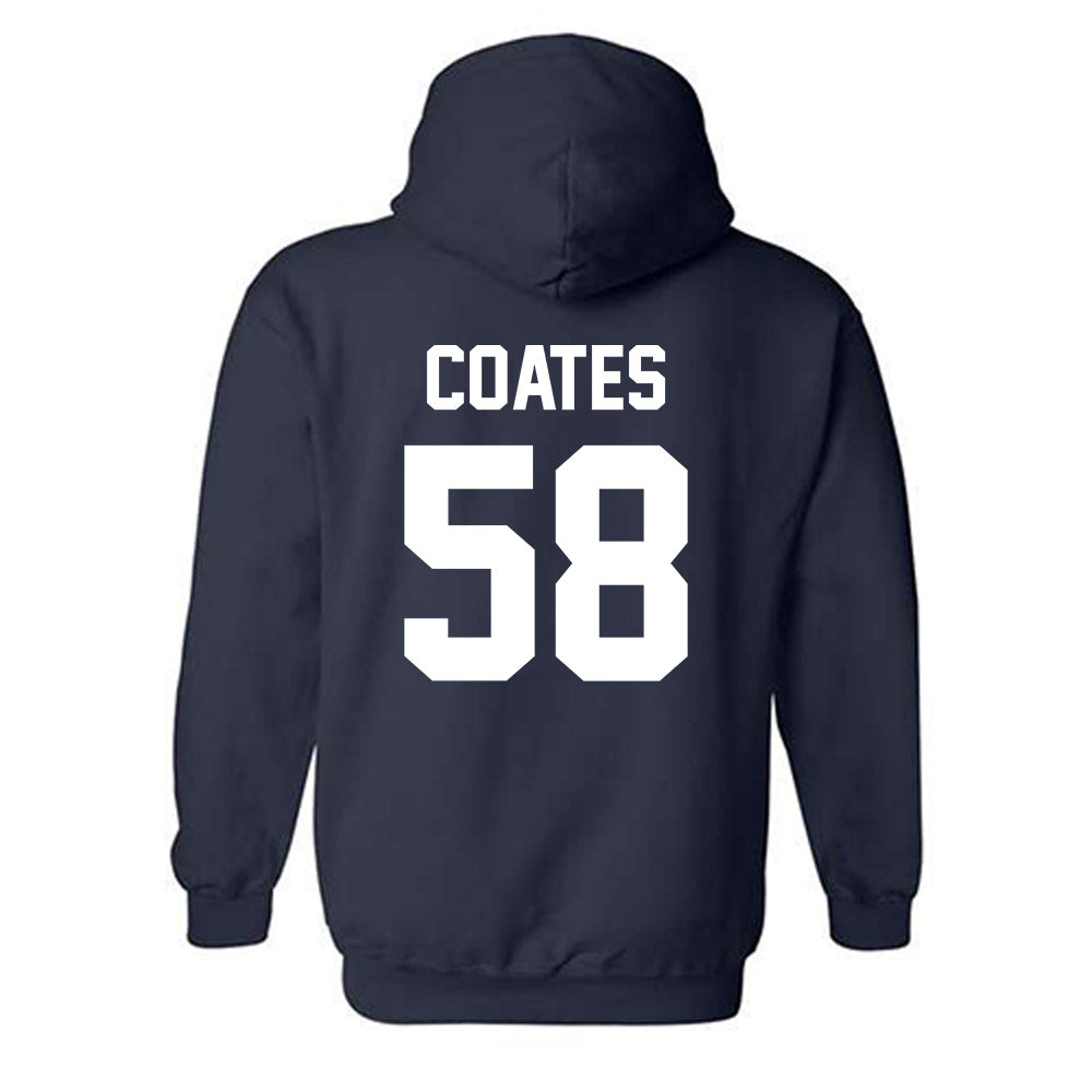 AU - NCAA Football : Wes Coates - Classic Shersey Hooded Sweatshirt-1
