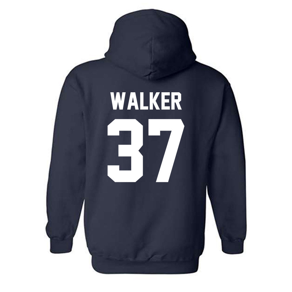 AU - NCAA Baseball : Caleb Walker - Classic Shersey Hooded Sweatshirt