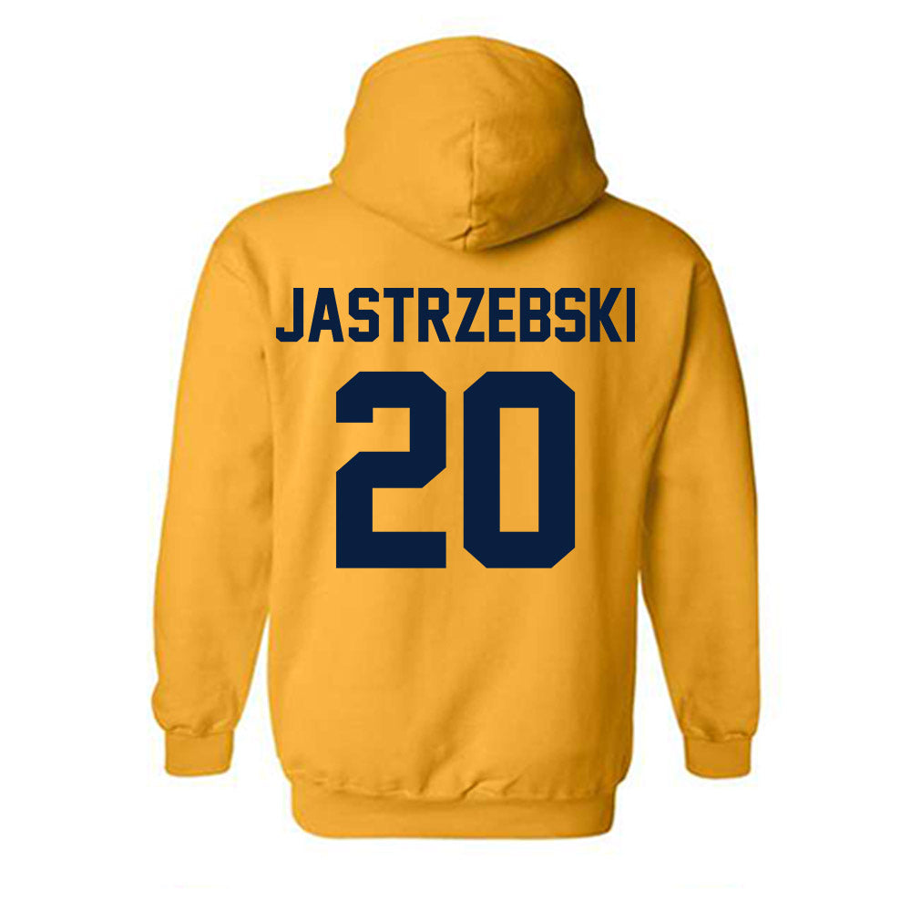 AU - NCAA Men's Ice Hockey : Jacob Jastrzebski - Classic Shersey Hooded Sweatshirt-1