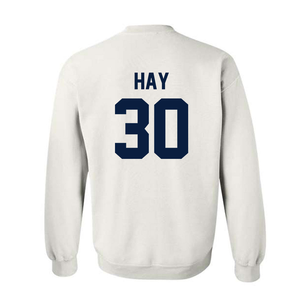 AU - NCAA Men's Ice Hockey : Kolby Hay - Classic Shersey Crewneck Sweatshirt-1