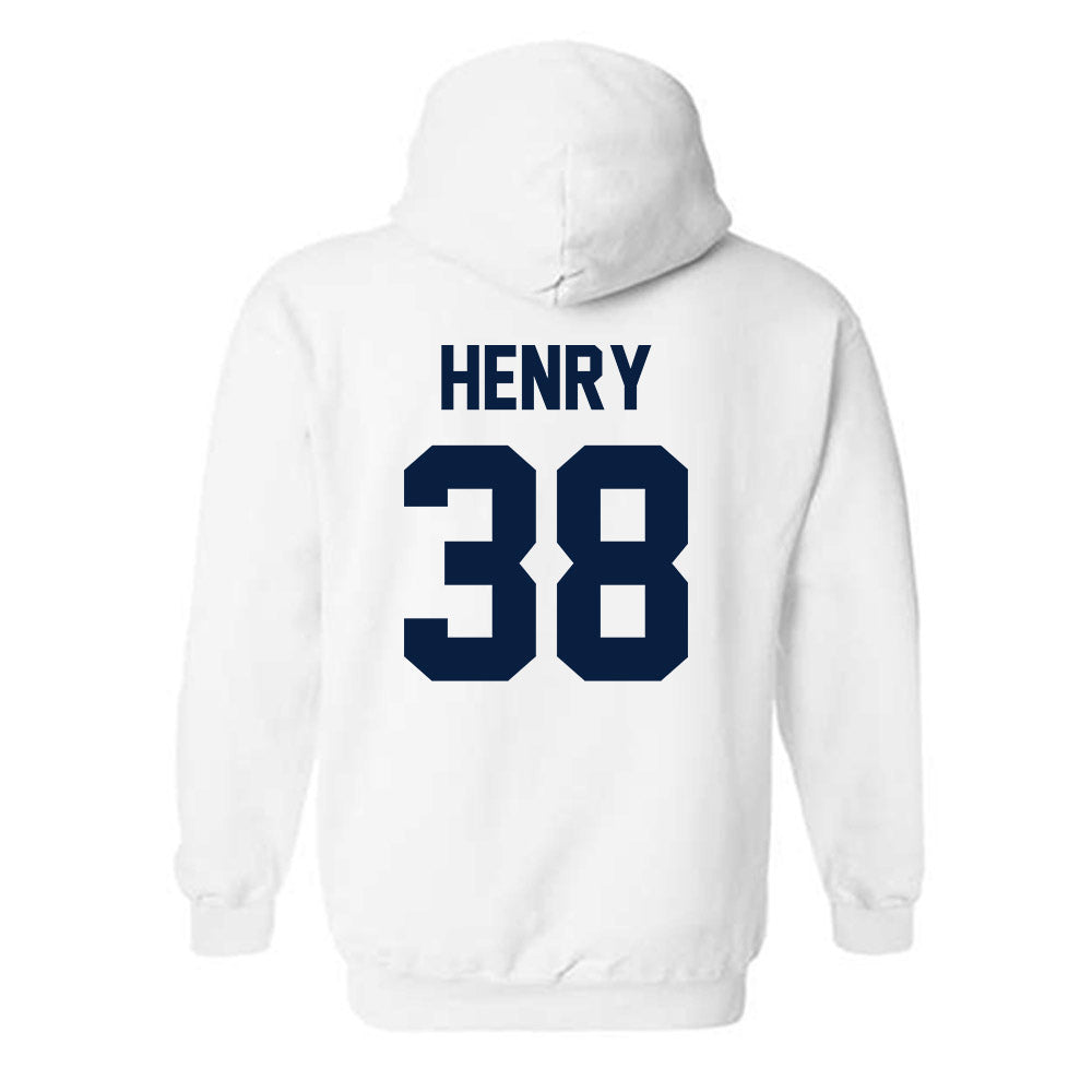 AU - NCAA Baseball : Will Henry - Classic Shersey Hooded Sweatshirt-1
