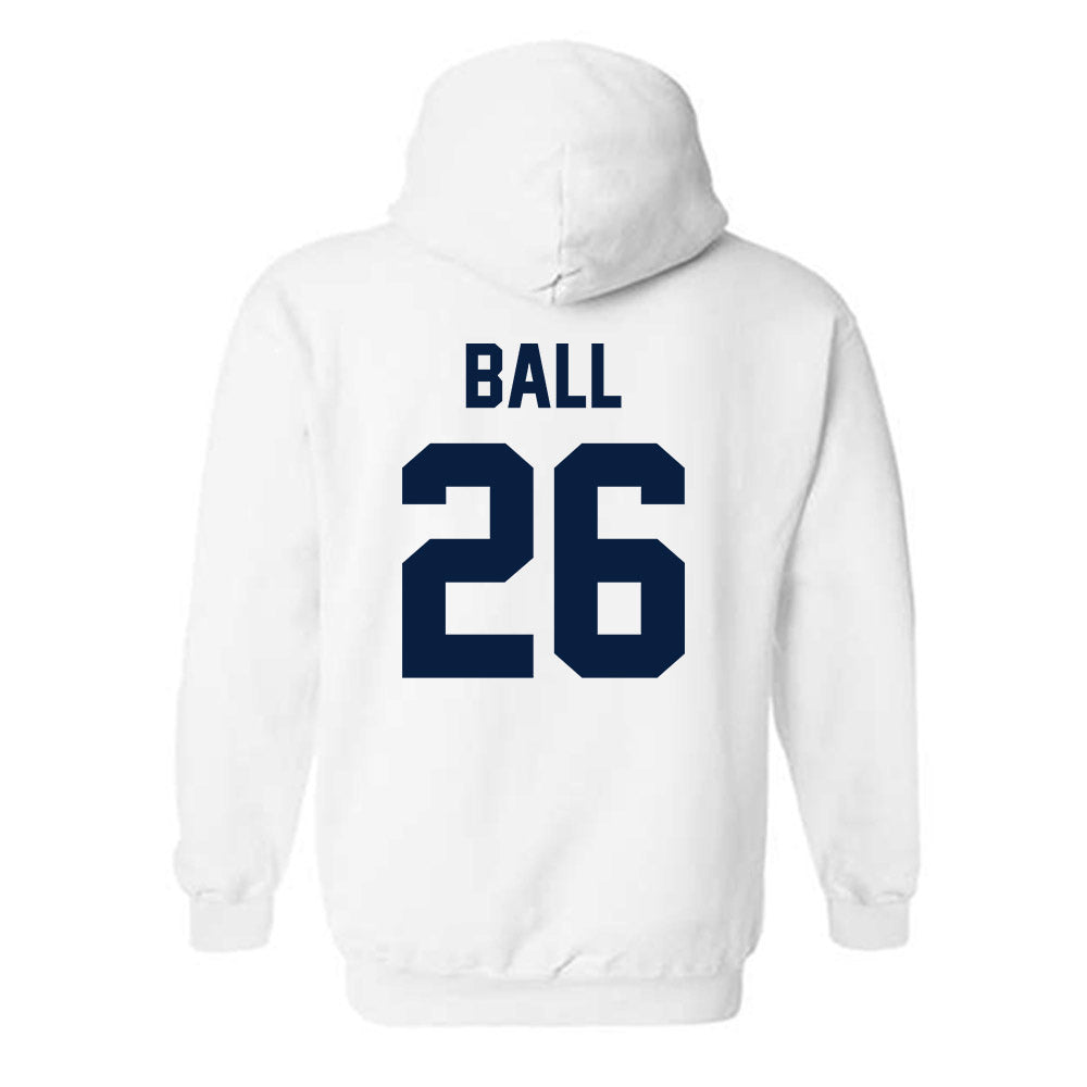 AU - NCAA Baseball : Andrew Ball - Classic Shersey Hooded Sweatshirt-1