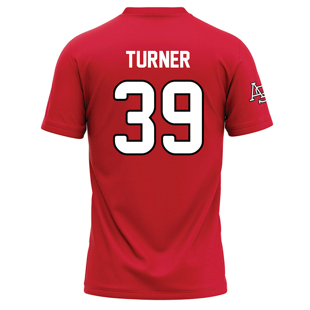 Arkansas State - NCAA Baseball : Kole Turner - Red Baseball Jersey