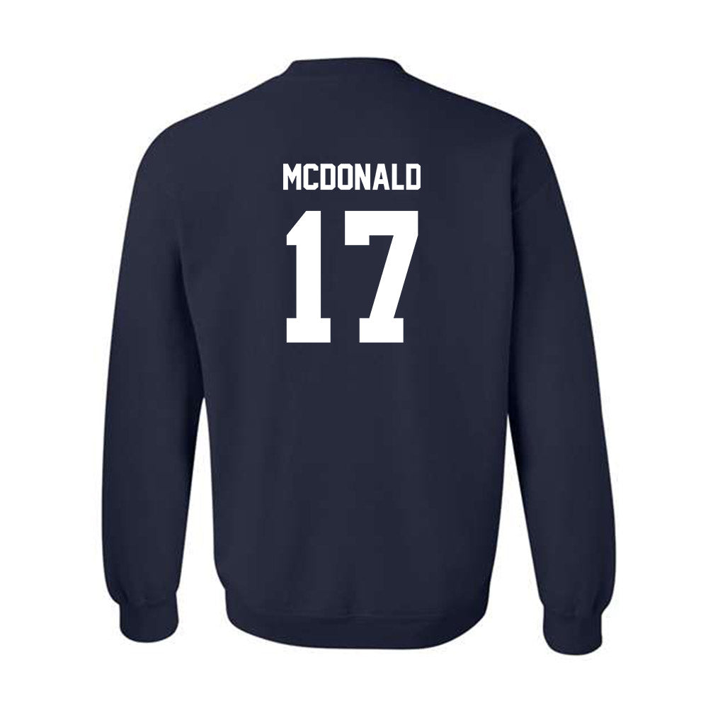 BU - NCAA Women's Volleyball : Zoe McDonald - Classic Fashion Shersey Crewneck Sweatshirt