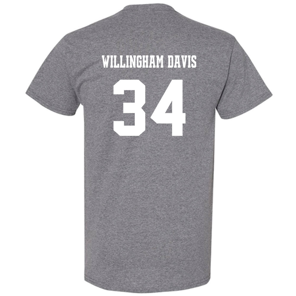 BU - NCAA Football : Zac Willingham-Davis - Classic Fashion Shersey T-Shirt-1