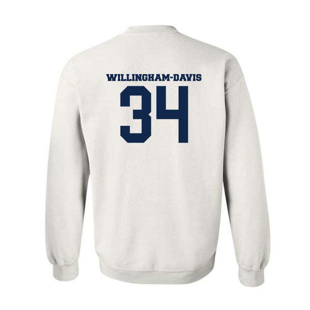 BU - NCAA Football : Zac Willingham-Davis - Classic Fashion Shersey Crewneck Sweatshirt-1
